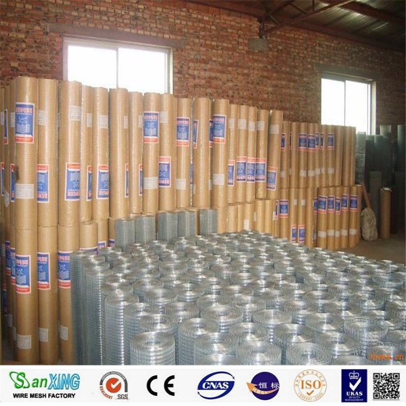 2019 sanxing//high quality Iron Welded Wire Mesh // Sheet and Roll rrom Anping