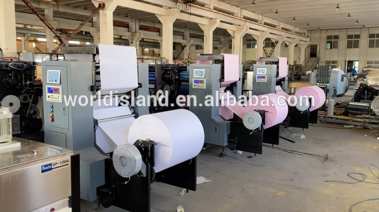 four color offset NCR paper commercial invoice bank receipt  exercise book printing machine