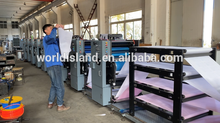 PLC NCR paper commercial invoice bank receipt book computer paper numbering collating punching folding and printing machine