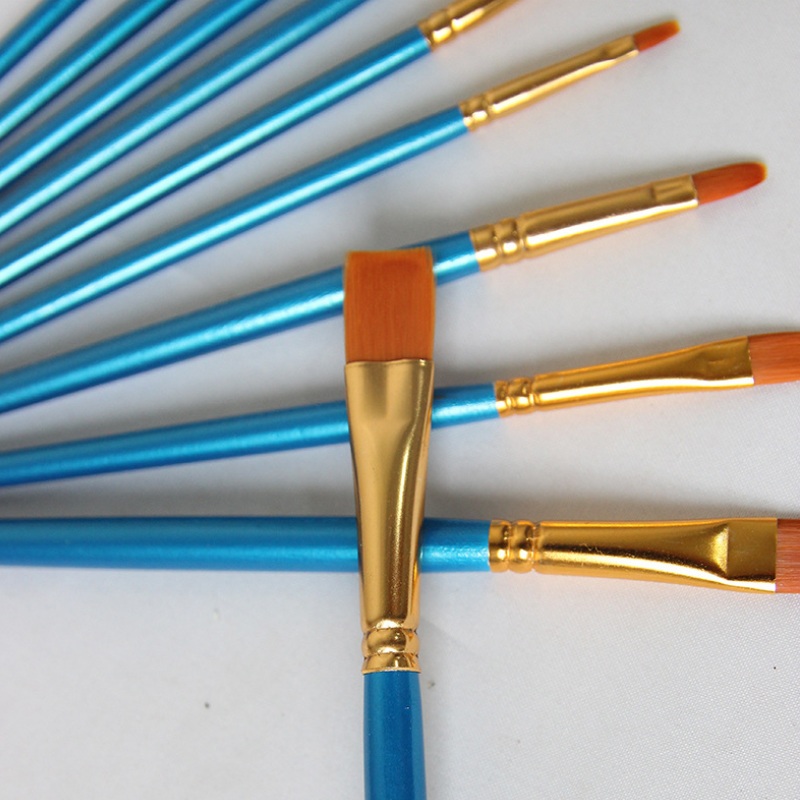 10 PCS Per Set Paint Brush Set, Hotsale Art Supplies Paint Brush