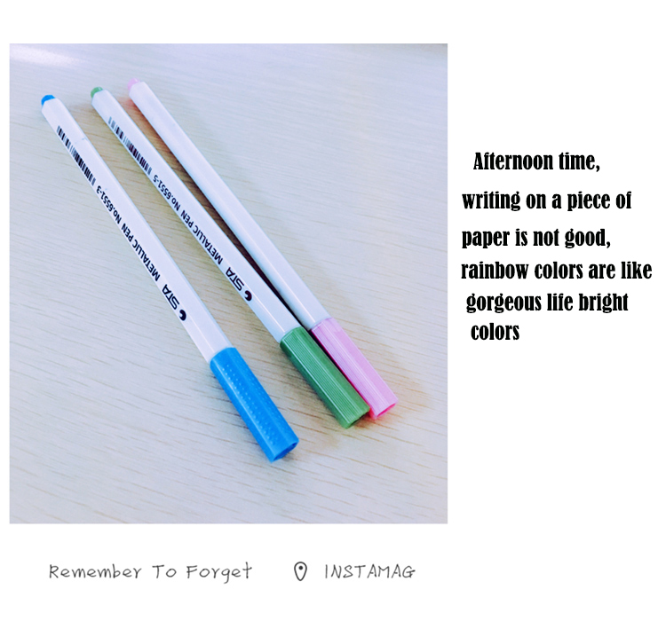 DIY Photo Album Star Pen Metal Growth Manual Painting Color Pen Tool Set