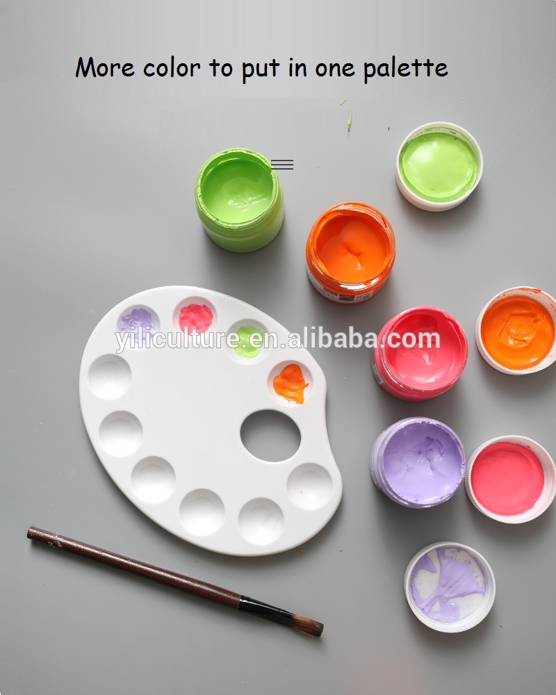 Holding Easy Mixing Palette Paint Plastic, High Quality Palette For Artist