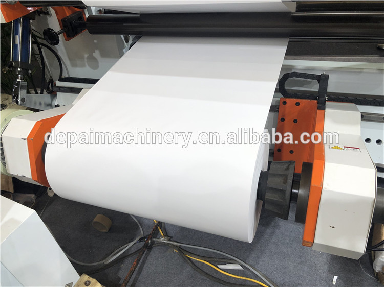 Aluminum foil film jumbo roll slitting rewinding machine price for plastic