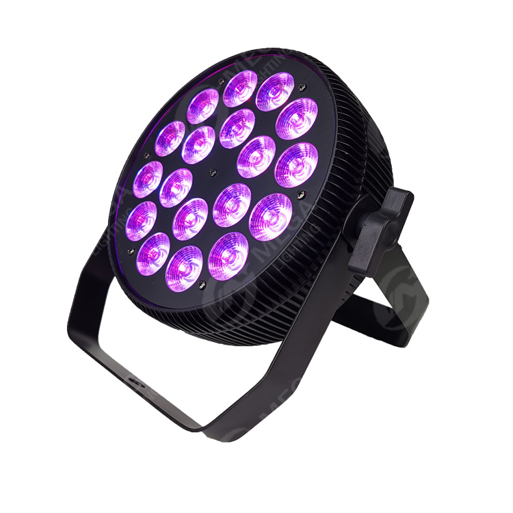 hot sale led par cans 18pcs 6in1 rgbwa+uv mix color uplight wedding party lights cheaper price