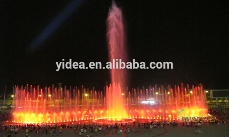 80M outdoor beautiful big river sea musical prgrammed water fountain show from source factory