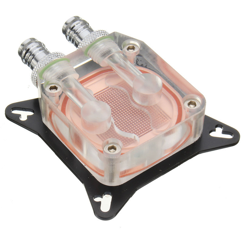 RDS Electronics- GPU Water Block Cooling Double Channel of Copper Column Video Graphics Card Water Cooler Radiator