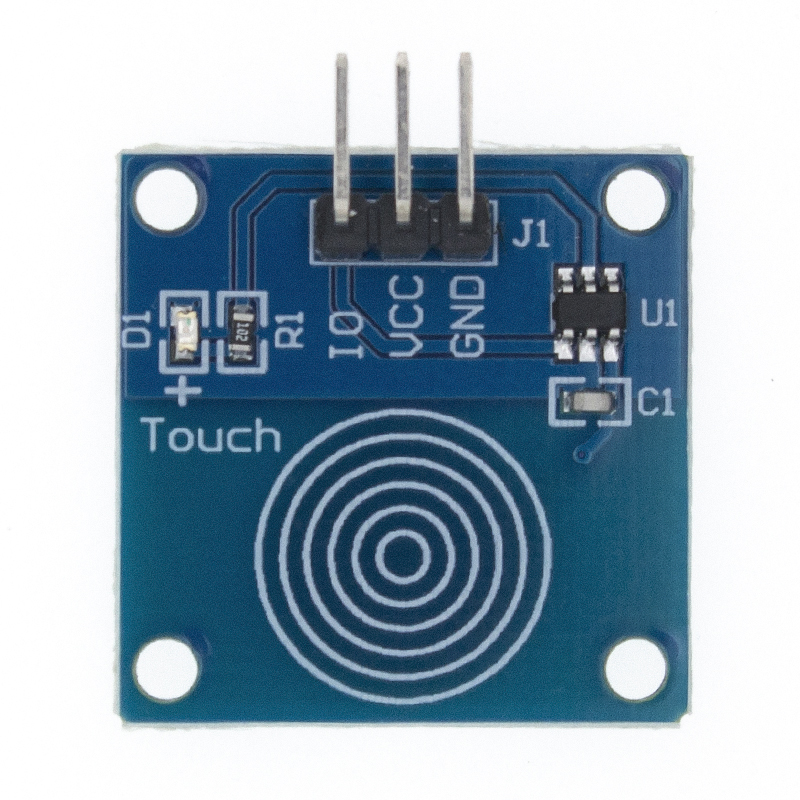 RDS Electronics-  TTP223 Touch Key Switch Module Touching Button Self-Locking/No-Locking Capacitive Switches