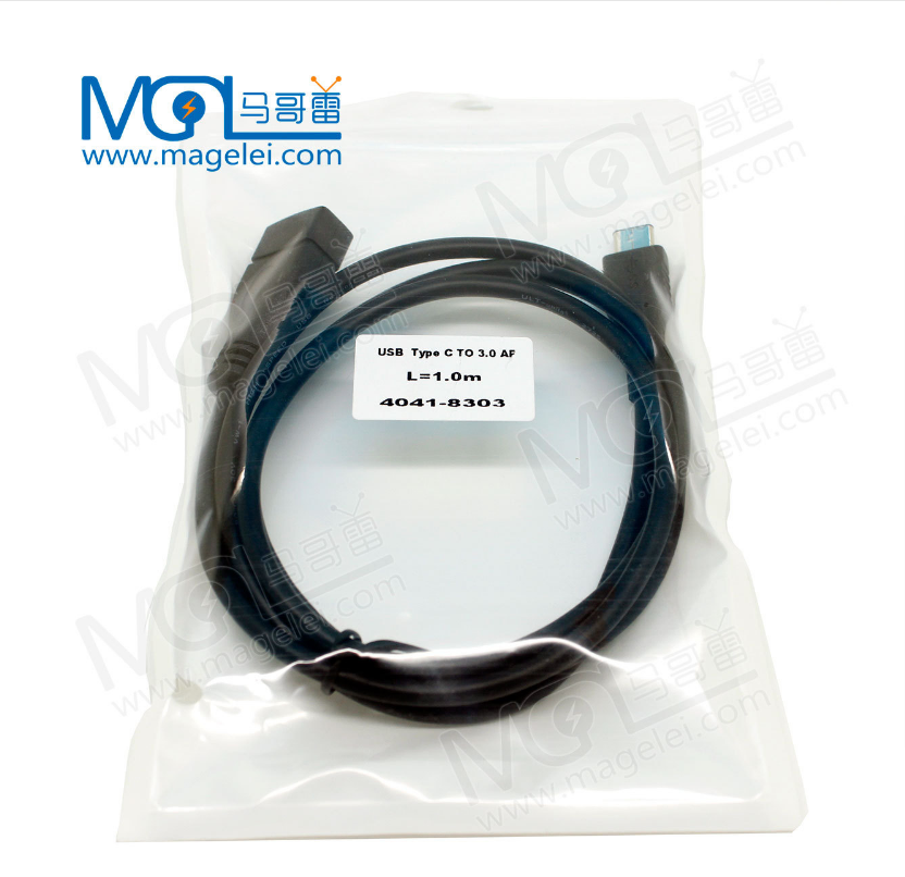 USB3.1 data line OTG line AF to type-c interface TO type-c motherboard connection cable 1M