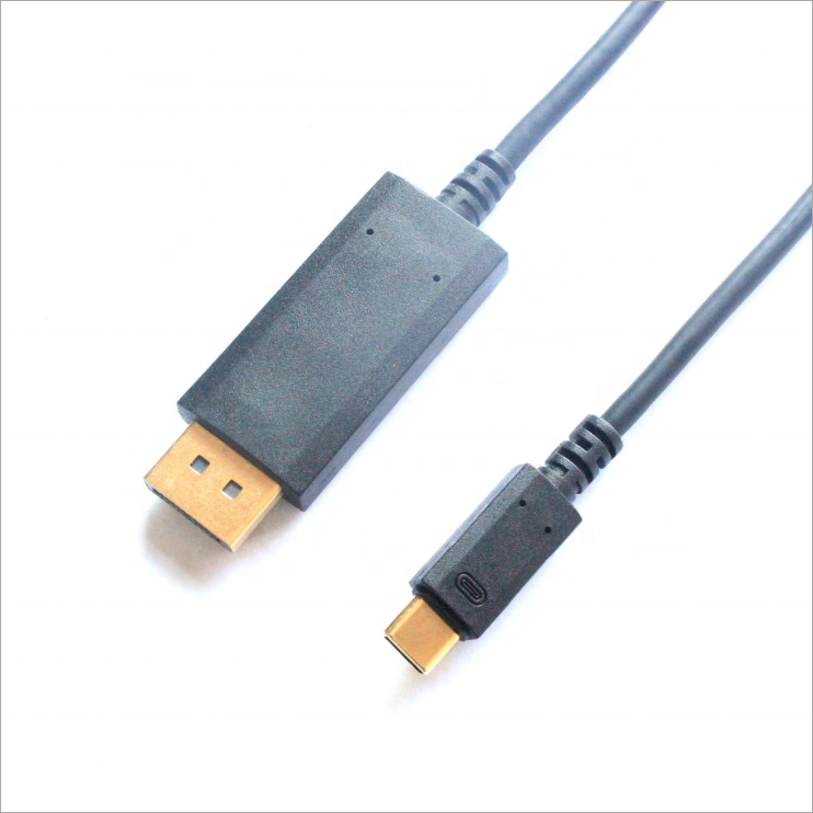 Factory Supply TYPE C Usb-CMale to DP male Cable USB-C Displayport Cable