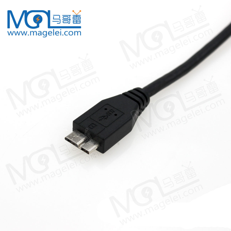 1M USB3.1 Type-c to Micro B USB3.0 Cable For Data Transmission and Power Supply