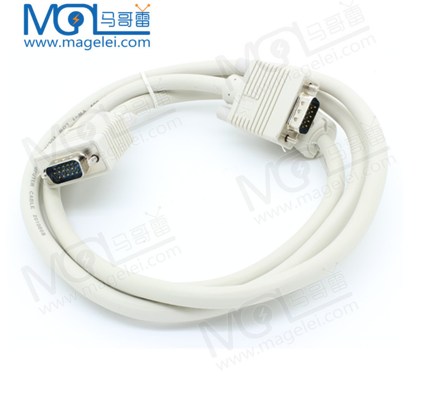 Factory supply VGA male to male cable VGA video connecter cable projector monitor TV cable in stock