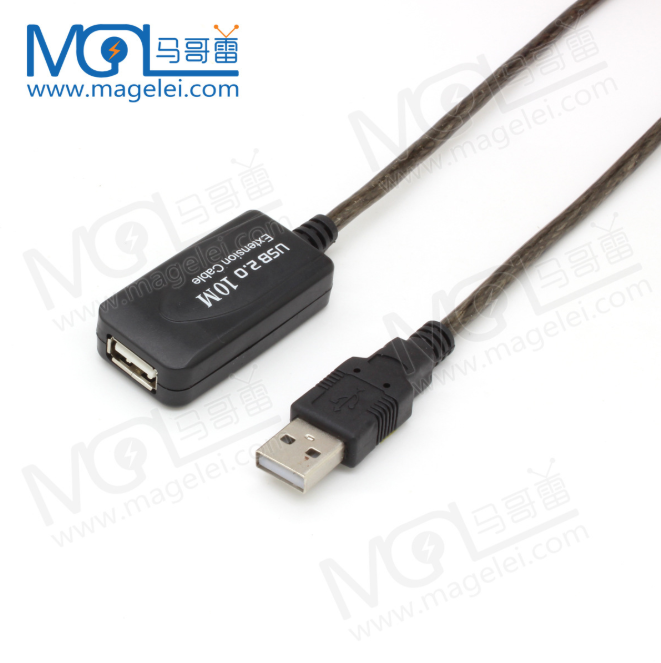 Hot sale factory supply directly 10M USB2.0 active extension cable USB amplifier extension cord