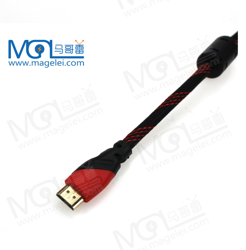 wholesalers china xxx hd video hdmi cable 1.2m dual color head hdmi kable with braided  supports 3D