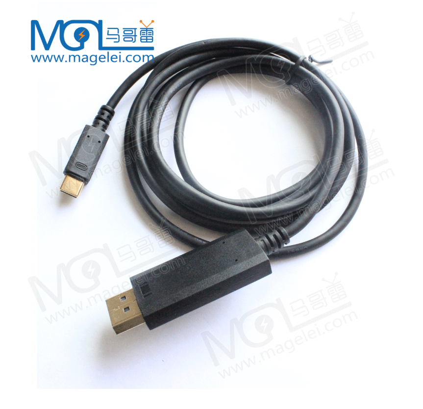 TYPE C USB3.1 male to DP male 4K*2K USB3.1 TO DP high definition cable