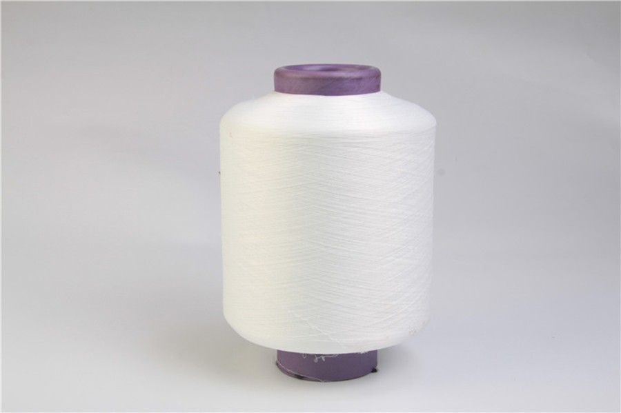 Whole sale 32S + 70D polyester covered spandex core spun yarn