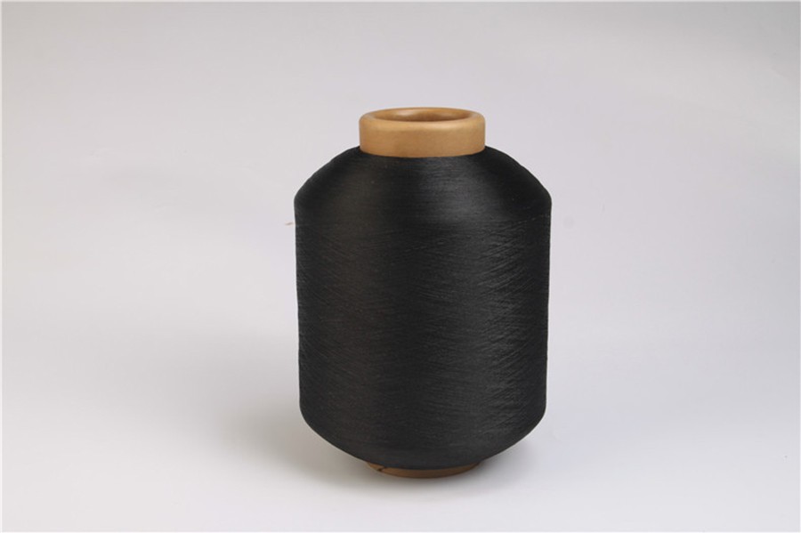 Whole sale 32S + 70D polyester covered spandex core spun yarn