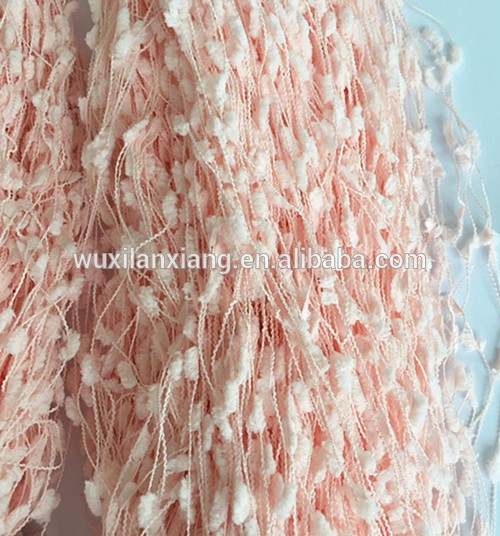 Manufacture 100% Polyester Fancy Yarn Loop Yarn With Low Price