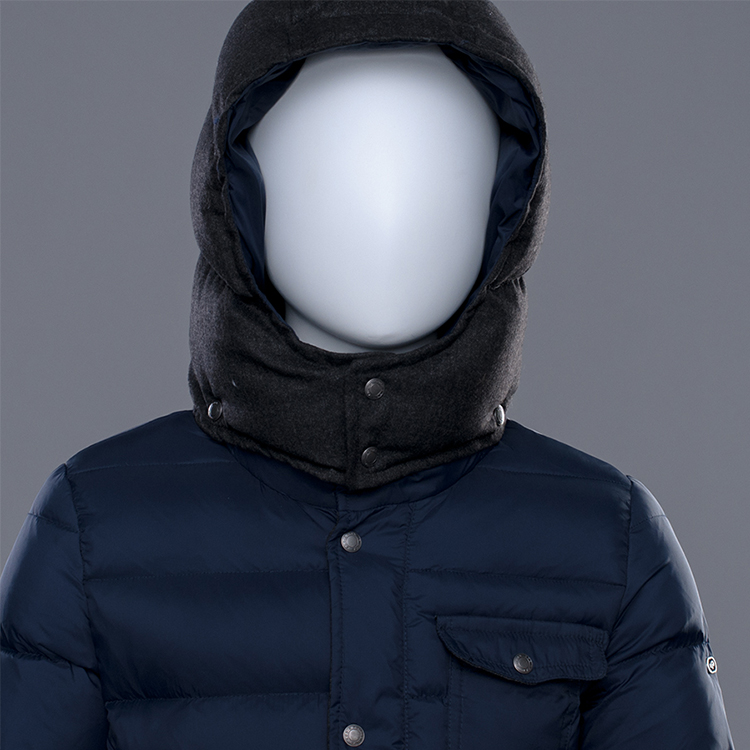 Chinese OEM Manufacturer Custom Children's Hooded Winter Down Jacket For Boy