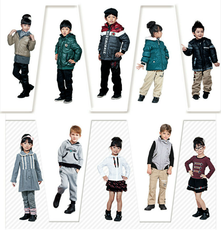 2017 Designer style children boys winter line woolen worsted jacket coats factory