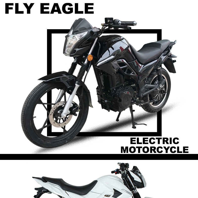 Fly Eagle 3000W 72V Lithium Adult Electric Motorcycle for Cheap Sale