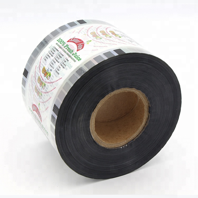 custom sealing film for coffee bubble tea pp cup packaging