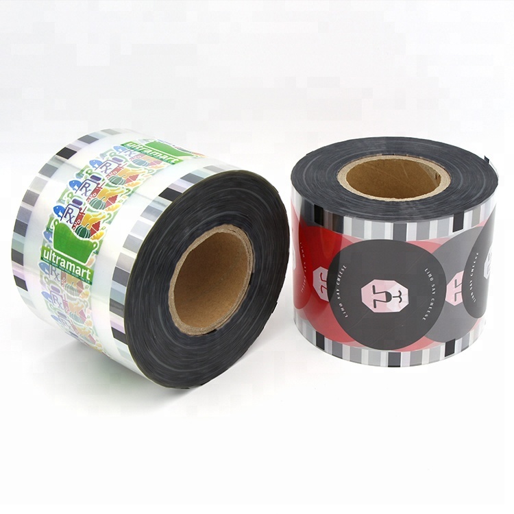 pp plastic coffee milk tea fruit juice drinks cup sealing packaging film