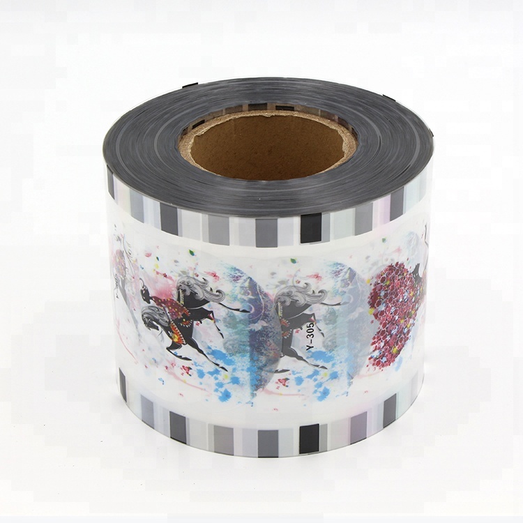 yogurt coffee plastic  cup heat sealing roll film supplier