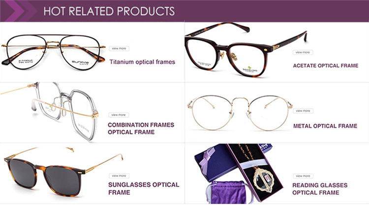 Round titanium full frames for women myopia optical frames with free printing