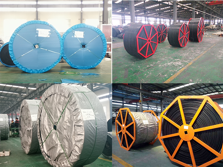 18 Mpa EP Rubber Conveyor Belt  For Material Handling Using in Mining And Cement Industry