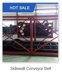 DIN 22102-W EP Black Rubber Conveyor Belts For Stone Crusher Used