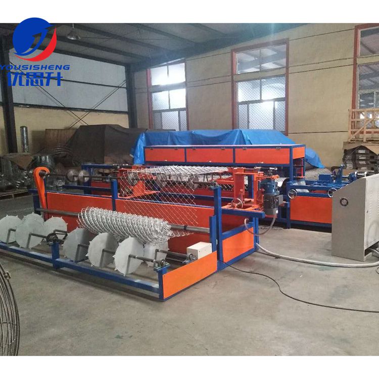 Used automatic chain link wire mesh fence machine with factory price
