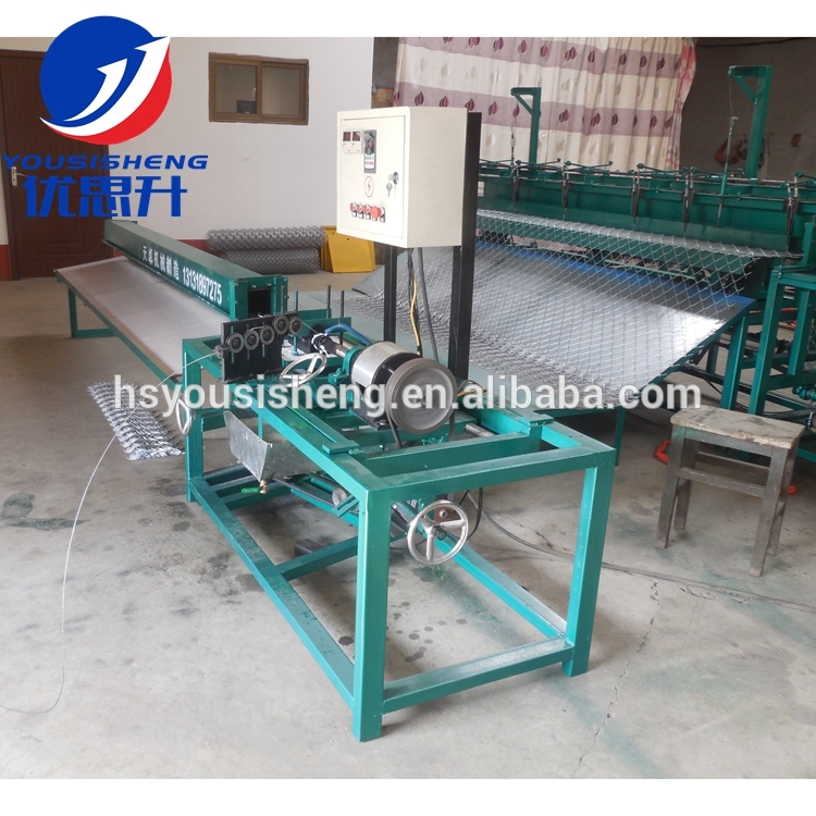 Popular New-type Semi-automatic Chain Link Fence Machine low factory price