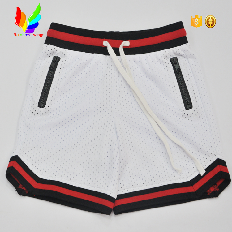 Wholesale Kids Mesh Fitted Track Shorts