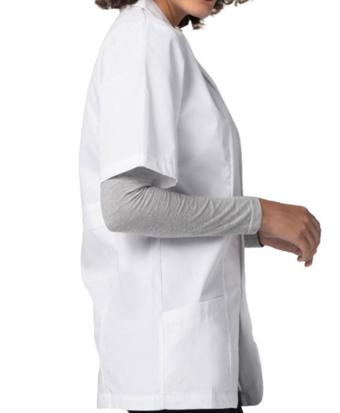 wholesale white short sleeve lab coat