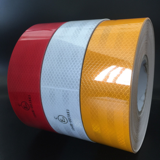 good quality best price China verder PET PVC PE  self adhesive reflective tape warning  sticker tape