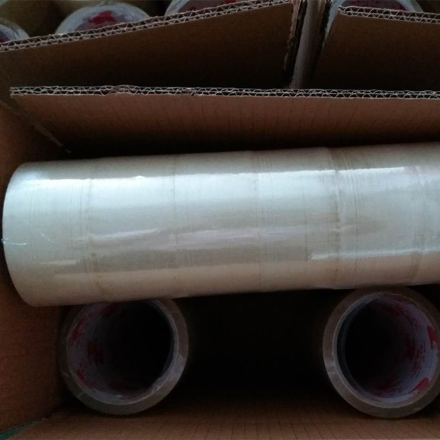 transparent packing tape with customer  logo print on paper core