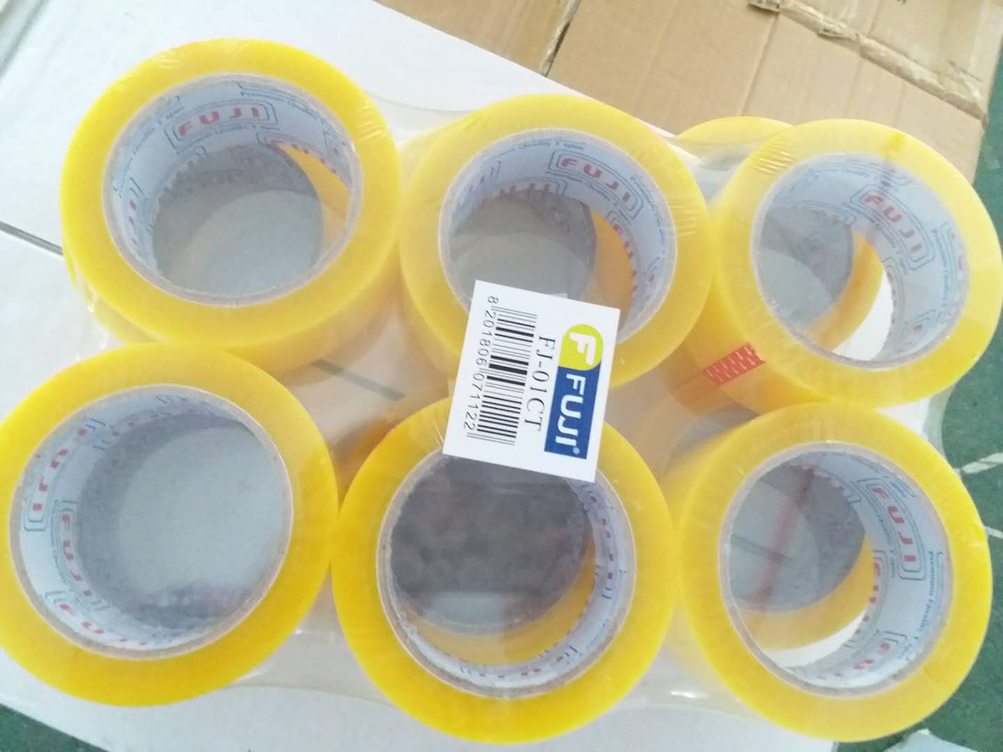 plastic bopp single side adhesive acrylic carton packing tape