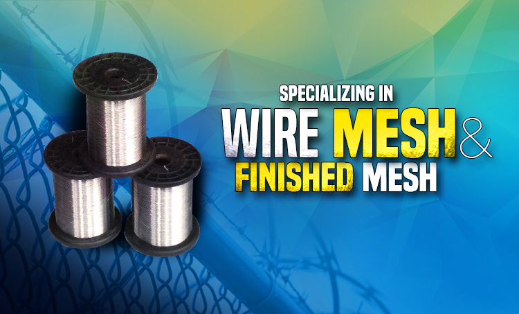 anti twist steel galvanized wire mesh rope