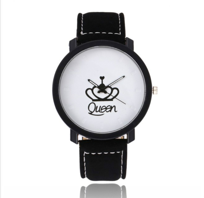 Fashionable Personality King and Queen Crown Watches Couple Watches
