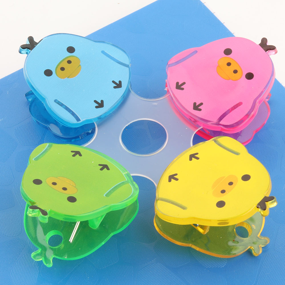 Amazon hot selling 120pcs binder clips colorful different size mixed for office and school