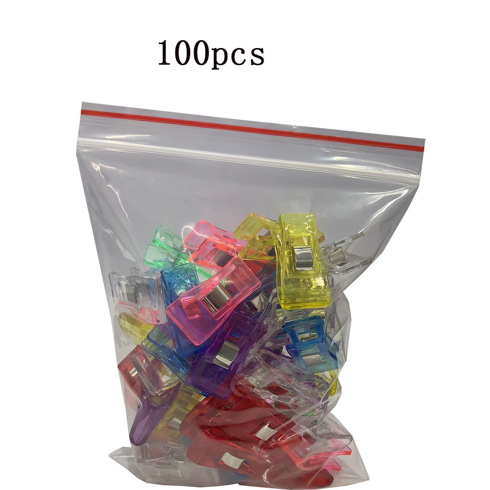 High quantity 100PCS sewing clip 35mm plastic positioning clip custom