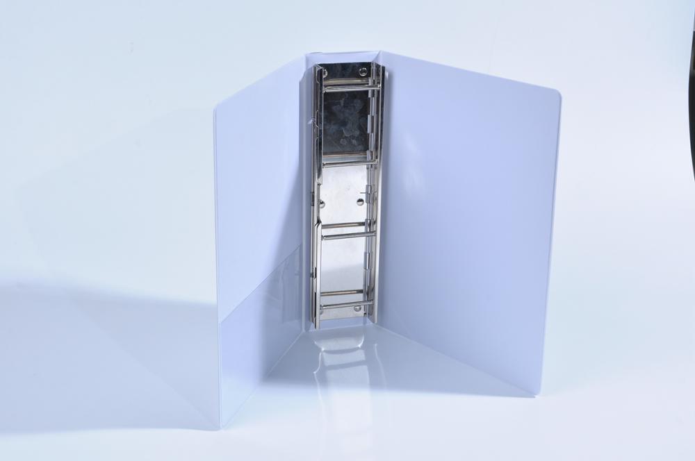 BWA-58 Top quality 4 pin post binder pvc file folder with transparent pocket