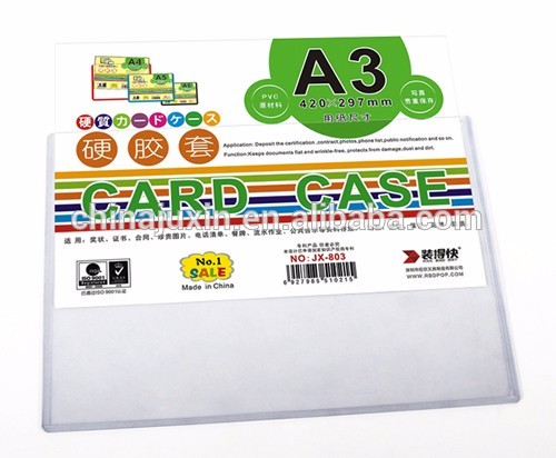 A3 PVC Card Case ESD