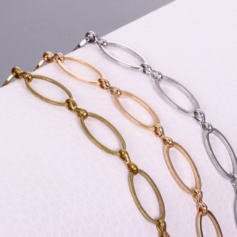 new design brass chain for jewelry