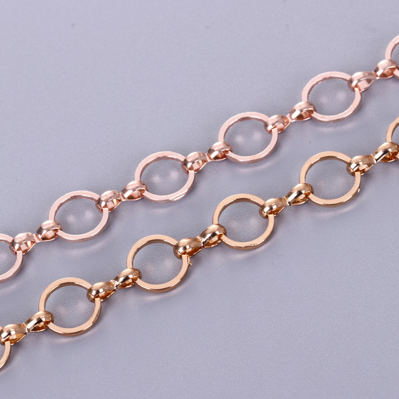 supply brass iron stainless steel chain for jewelry