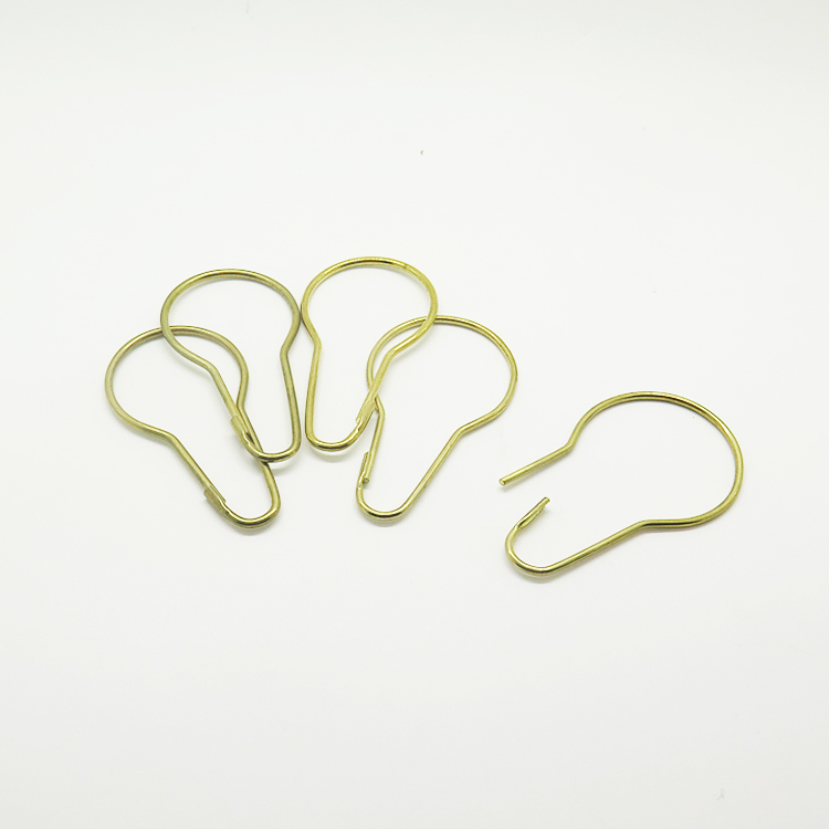 YIWANG Direct Sale Unique Design Gold Foot Shaped Curtain Hardware Accessories Hooks