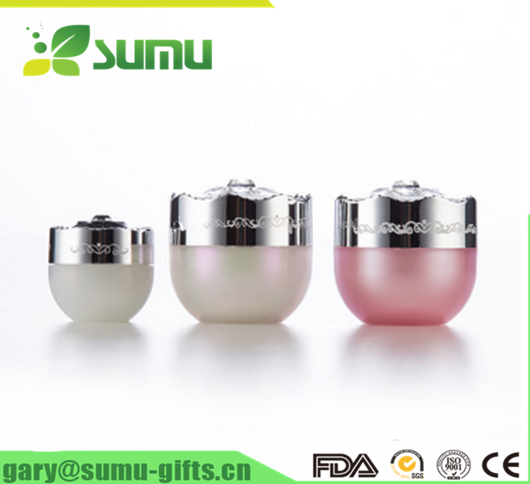 10g Hot Sale Diamond Acrylic Cream Jar Cosmetic Jar