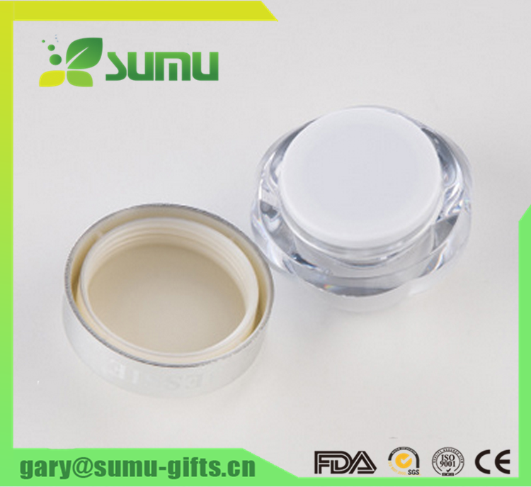10g Acrylic Cosmetic Jars,Cosmetic Jars Plastic,Cosmetics Pp Jars