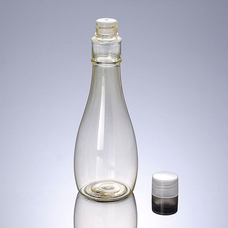 200ml empty gourd-shaped cosmetic plastic lotion bottle PET bottle