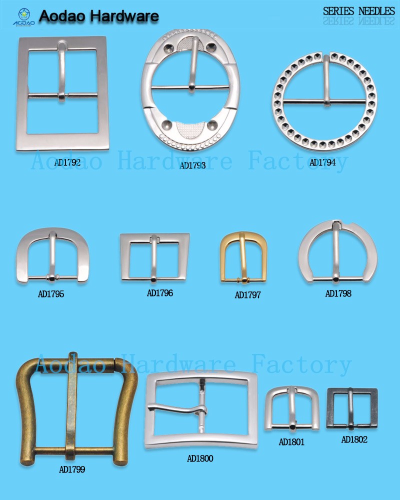 Circle pin belt buckles wholesale custom different size buckle